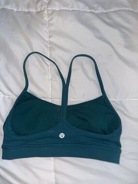 Lulu lemon green/ blue sports bra
